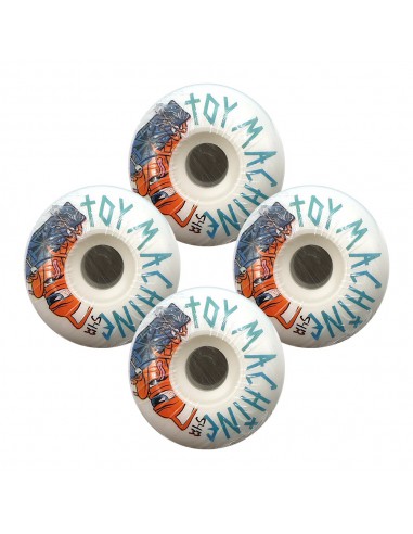 4x Toy Machine Wheels Sect Skater 54mm