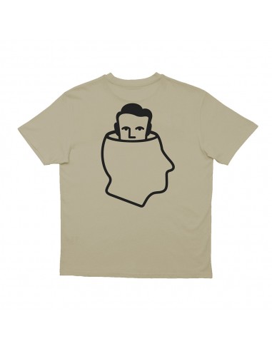 T-Shirt NNSNS Head Logo TEE - Beige
