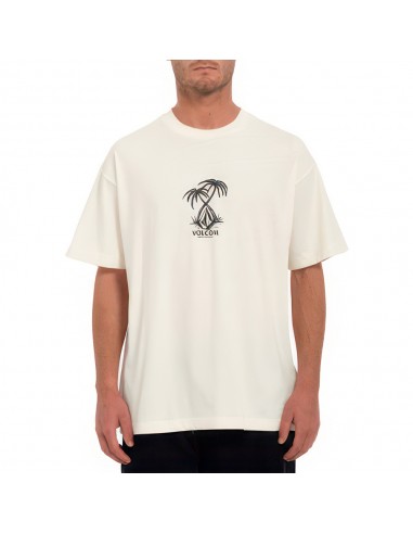 T-shirt Volcom Crosspalm - Dirty White