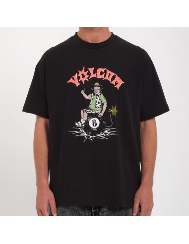 T-shirt Volcom Last Shot - Black