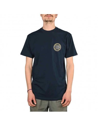 T-shirt Vans Circle Checker Drop - Navy