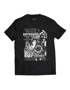 T-shirt Antiz Society - Black