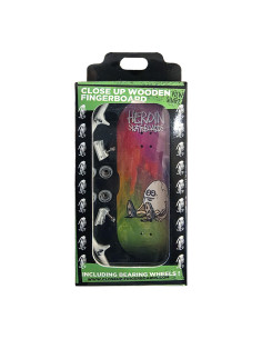 Close UP Wooden Fingerboard...