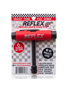 Skatetools Reflex Tri - Red 2